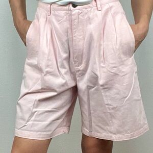 CHELSEA CAMBELL light pink vintage boating Bermuda short